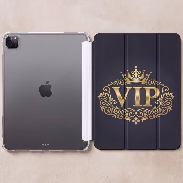 iPad-Hülle - VIP - Krone - Gold — 6