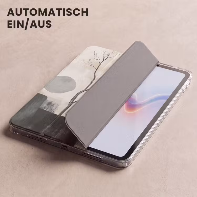 iPad-Hülle - Wabi sabi - Beige - Pflanze — 5