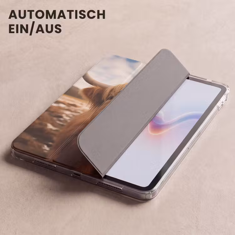iPad-Hülle - Schottischer Hochländer - Seezunge - Hörner — 5