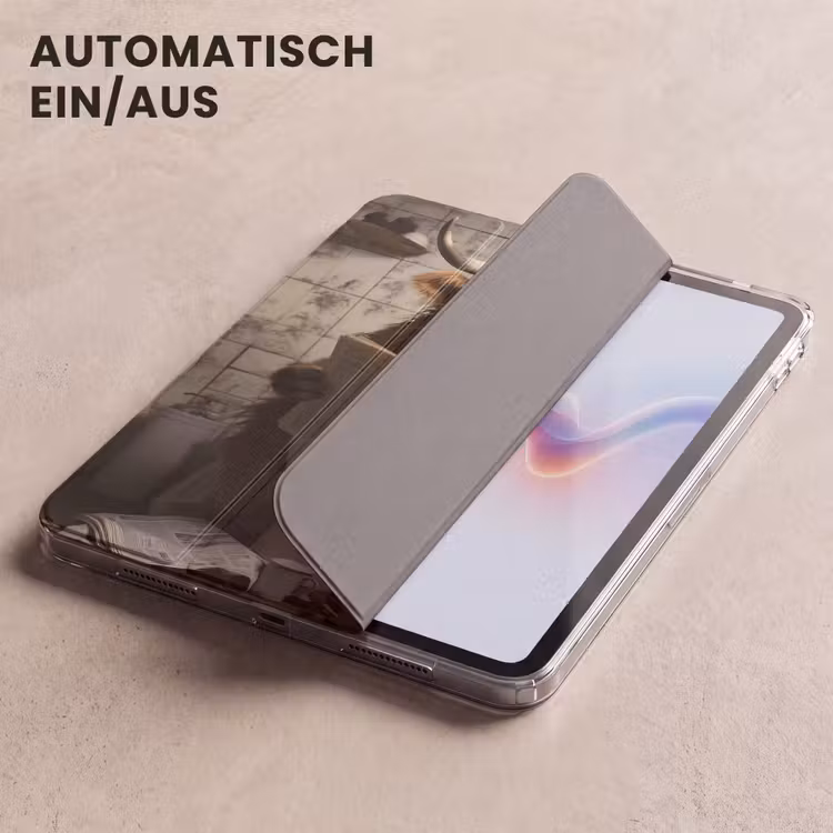 iPad-Hülle - Scotch highlander - Toilette - Zeitung - Badezimmer — 5