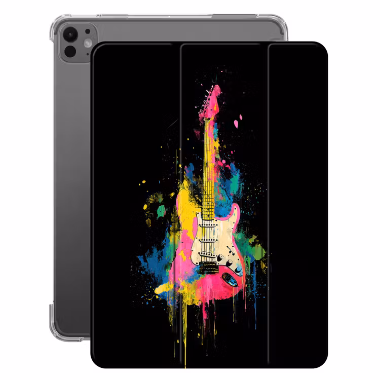 iPad-Hülle - Gitarre - Bunt - Farbe — 1