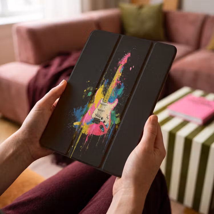 iPad-Hülle - Gitarre - Bunt - Farbe — 4