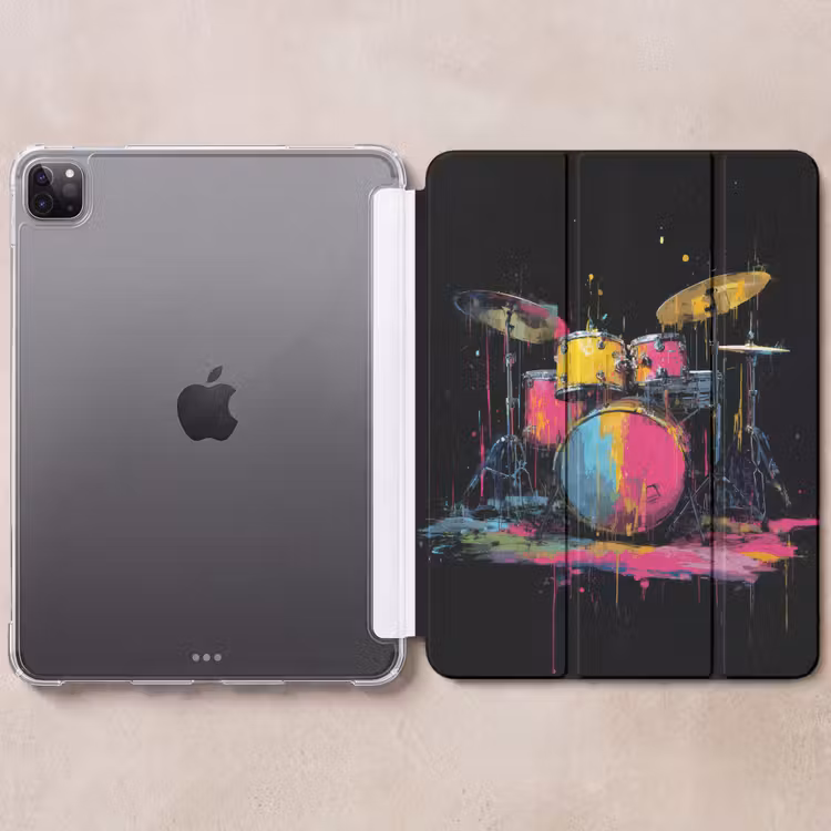 iPad-Hülle - Schlagzeug - Bunt - Farbe - Lebendig — 6