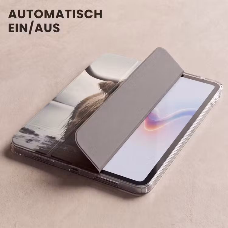 iPad-Hülle - Schottische Highlander - Wasser - Nass — 5