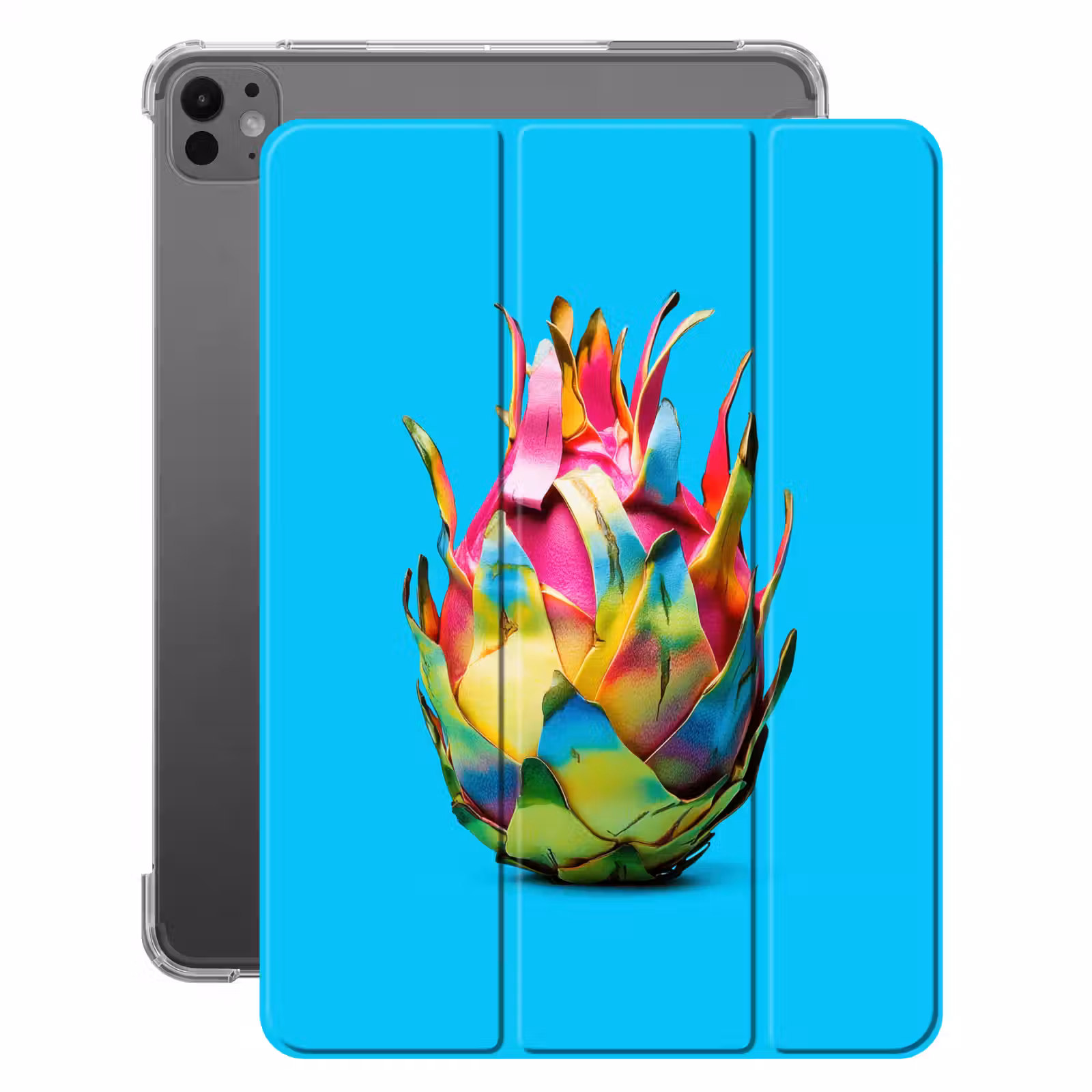 iPad-Hülle - Drachenfrucht - Blau - Vivid — 1