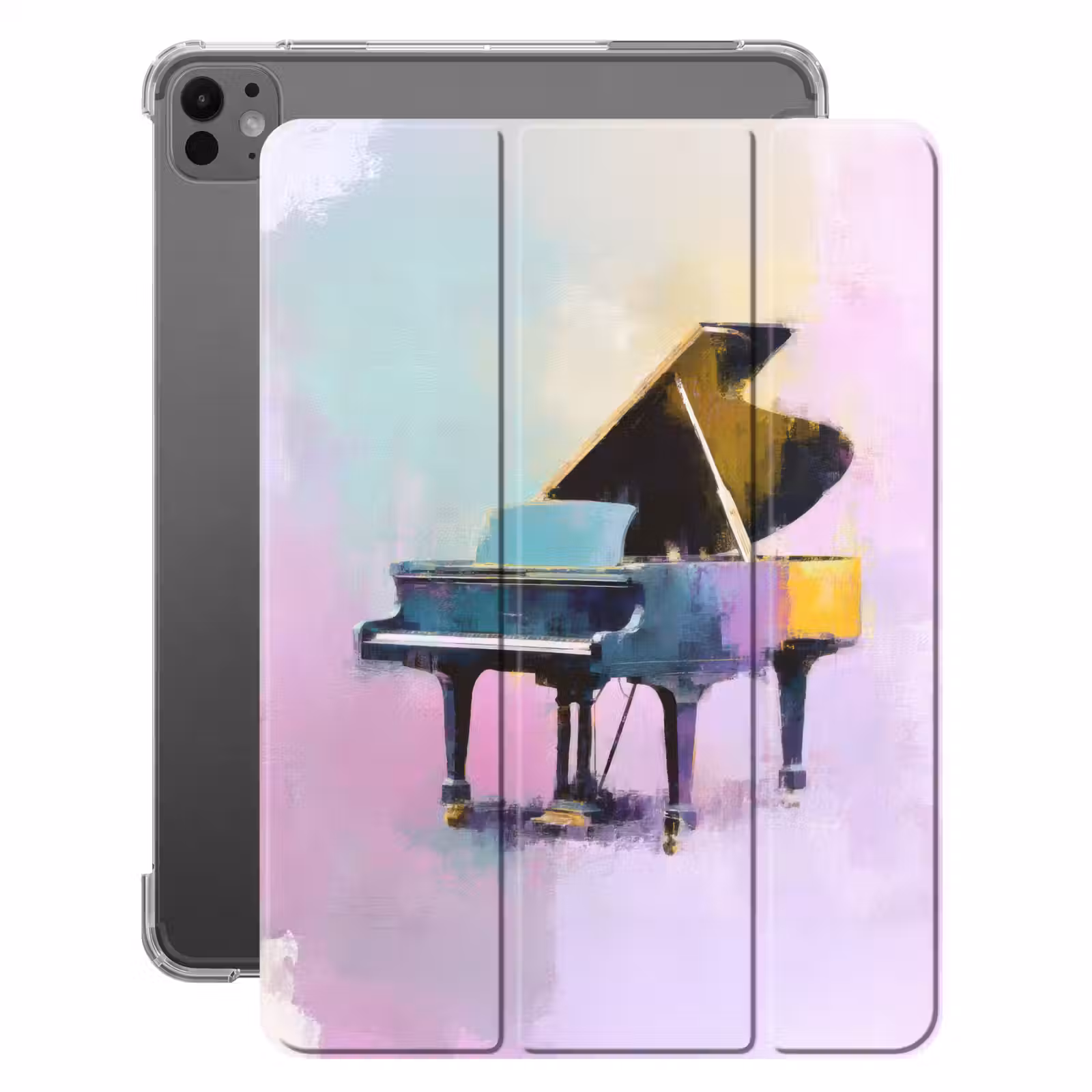 iPad-Hülle - Klavier - Pastell - Elegant - Verträumt — 1