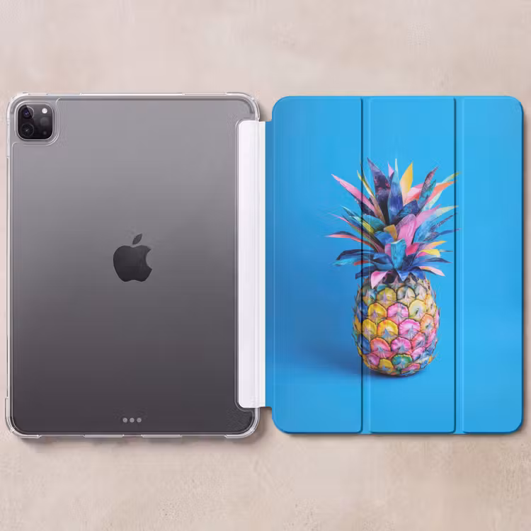 iPad-Hülle - Ananas - Blau - Tropisch - Fröhlich — 6
