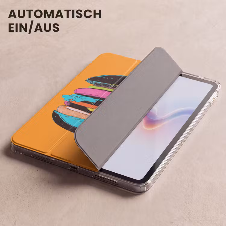 iPad-Hülle - Hamburger - Bunt - Verspielt — 5