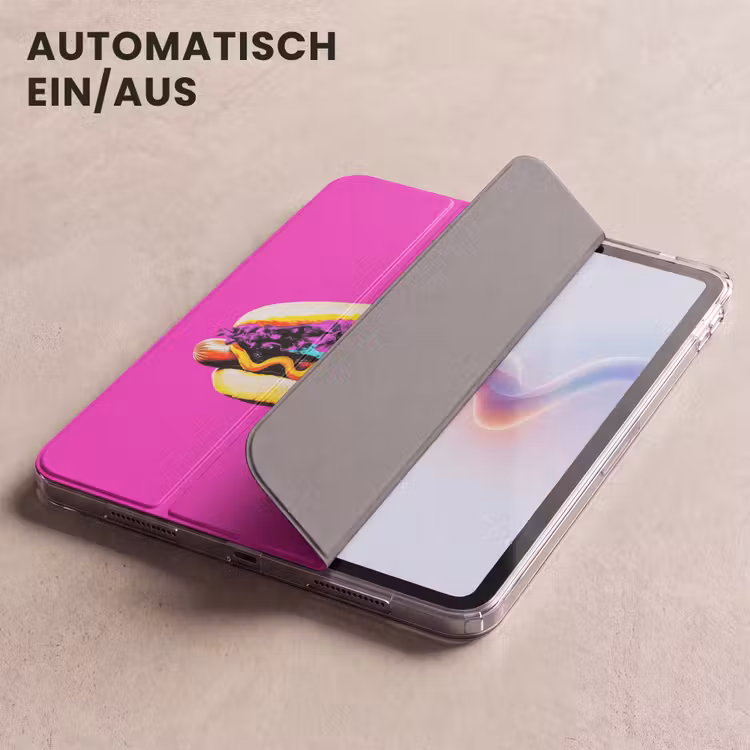 iPad-Hülle - Hotdog - Rosa - Retro — 5