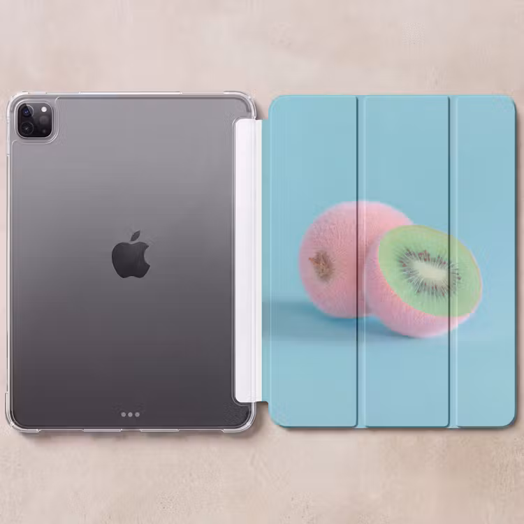 iPad-Hülle - Kiwi - Blau - Surreal — 6