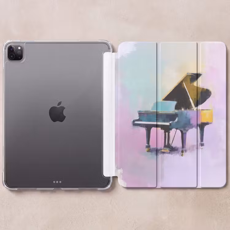 iPad-Hülle - Klavier - Pastell - Elegant - Verträumt — 6