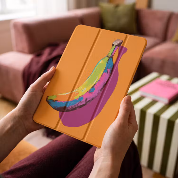 iPad-Hülle - Leuchtende Farben - Banane - Pop-Art — 4