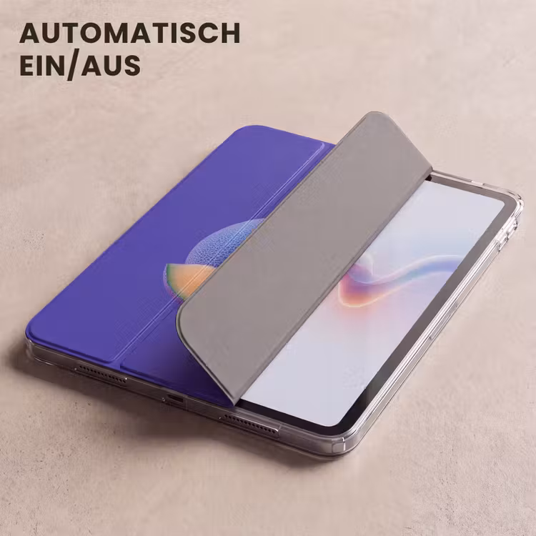 iPad-Hülle - Melone - Blau - Orange - Kunstvoll — 5
