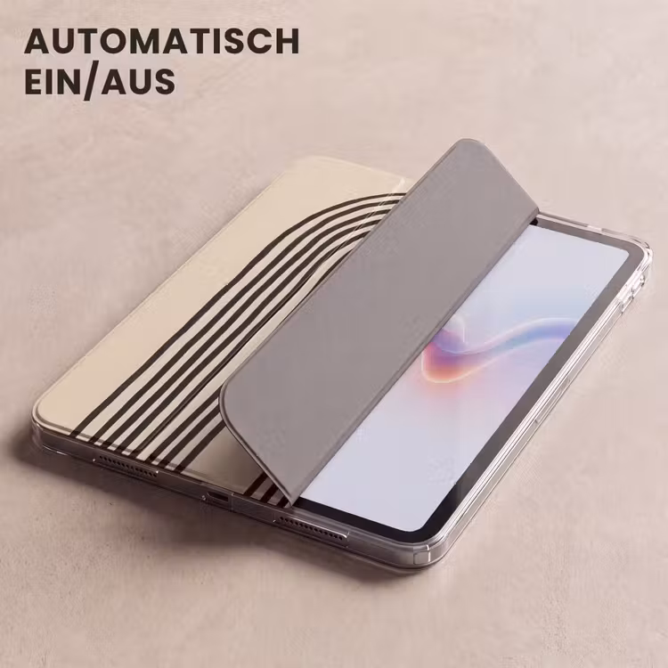 iPad-Hülle - Bogenformen - Schwarz - Schlank — 5