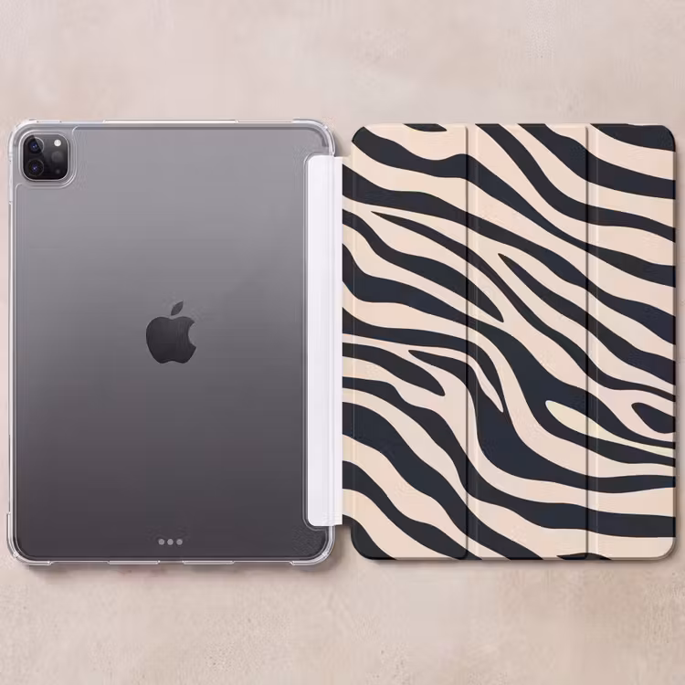 iPad-Hülle - Zebradruck - Dynamisch - Rosa — 6