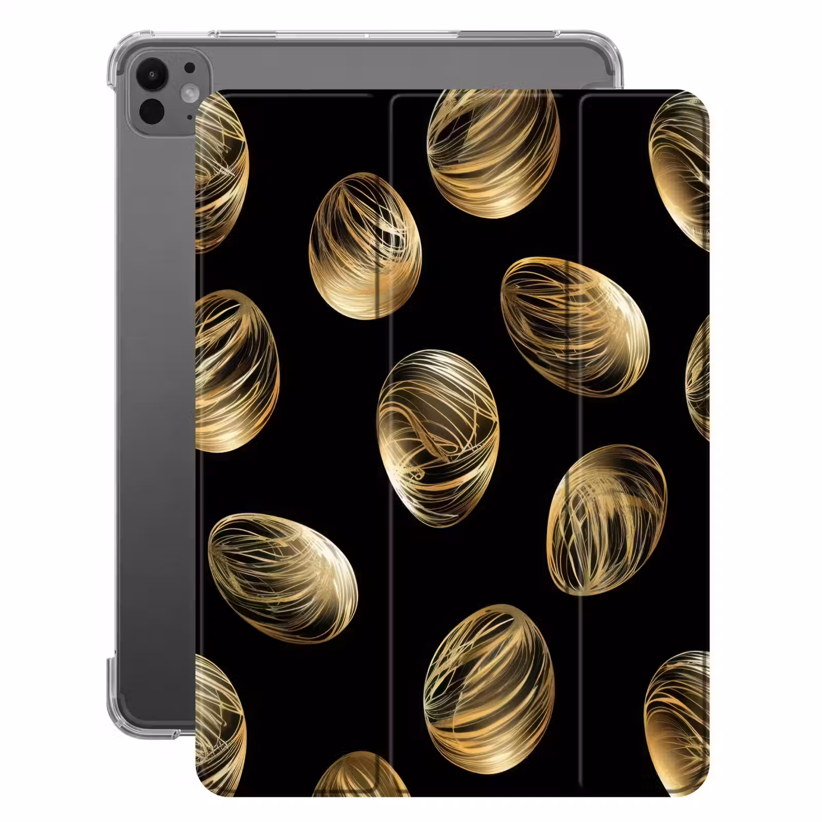iPad-Hülle - Eier - Gold - Muster — 1