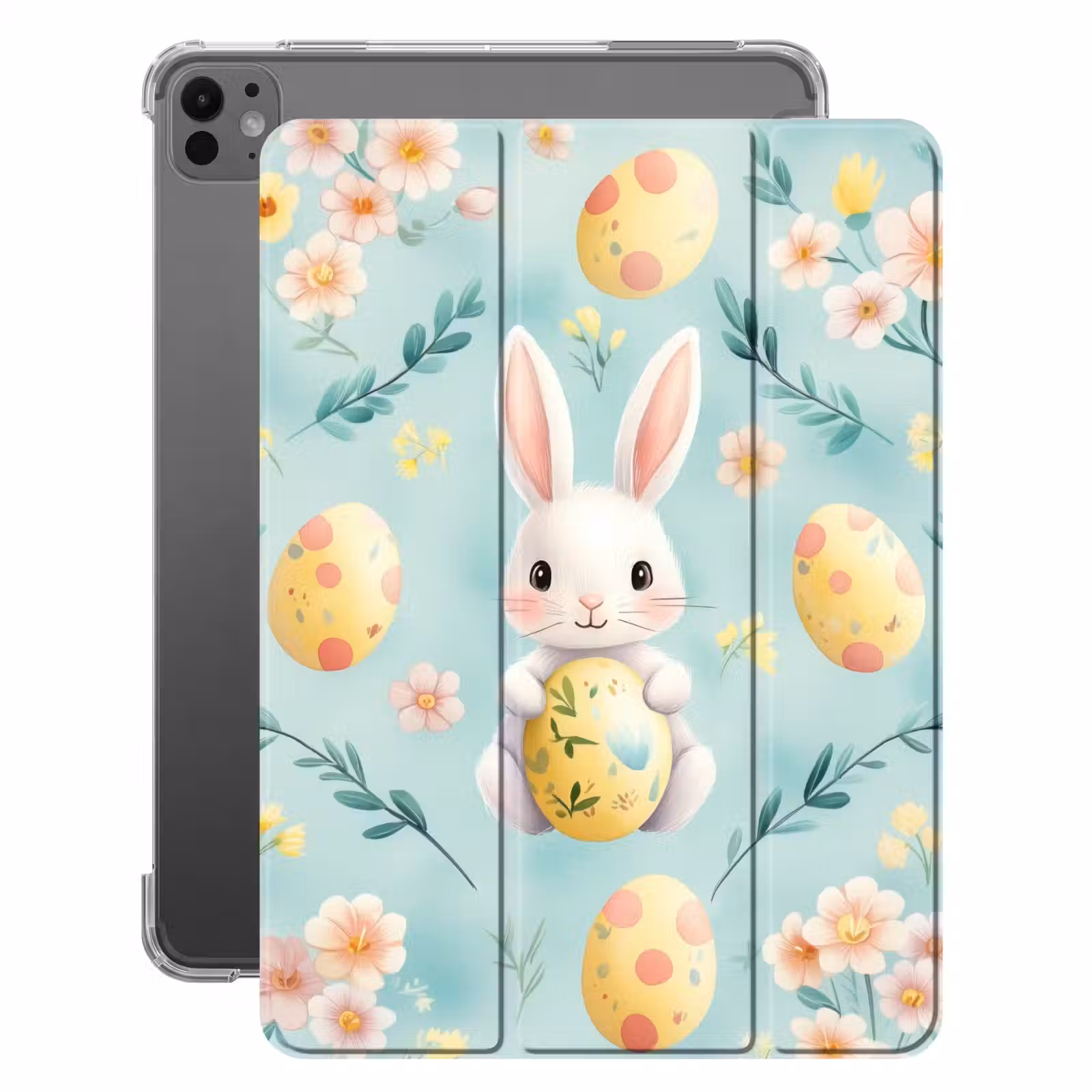 iPad-Hülle - Kaninchen - Eier - Äste — 1