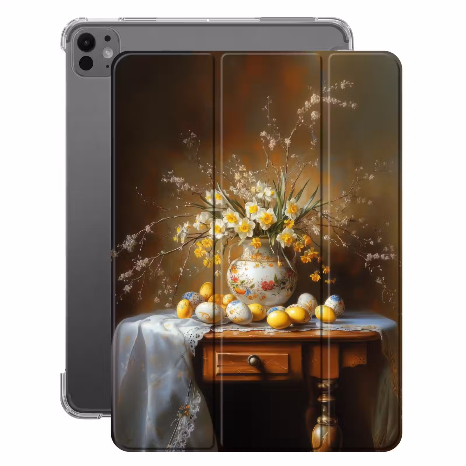 iPad-Hülle - Ostereier - Stillleben - Vase — 1