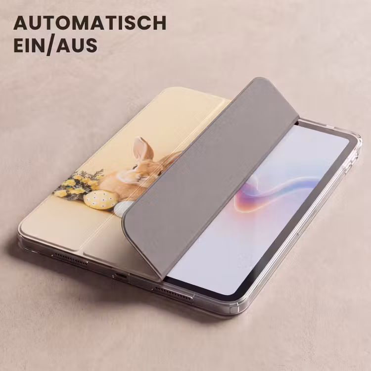 iPad-Hülle - Eier - Kaninchen - Pastellfarbtöne — 5