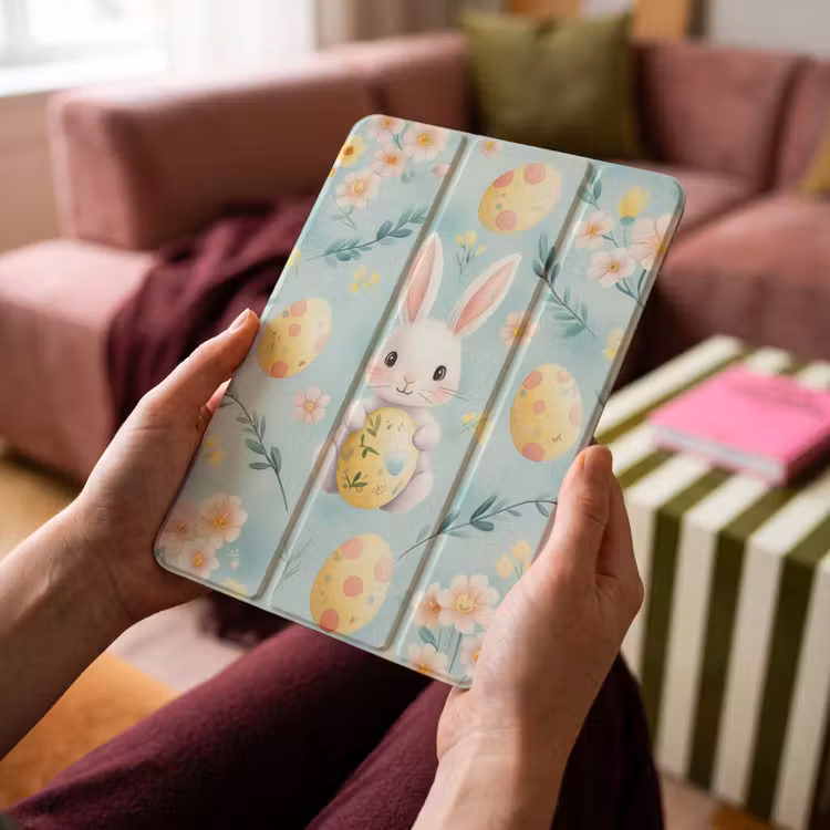 iPad-Hülle - Kaninchen - Eier - Äste — 4