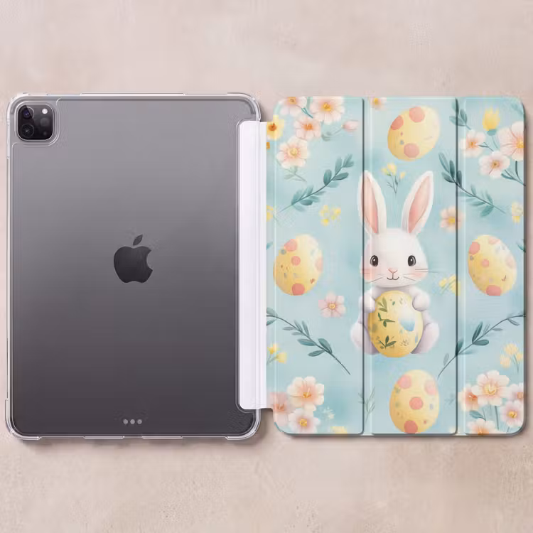 iPad-Hülle - Kaninchen - Eier - Äste — 6