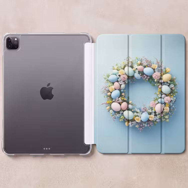 iPad-Hülle - Kranz - Eier - Blumen — 6