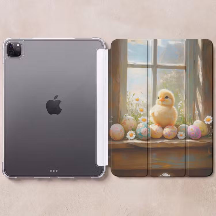 iPad-Hülle - Küken - Fenster - Ostereier — 6