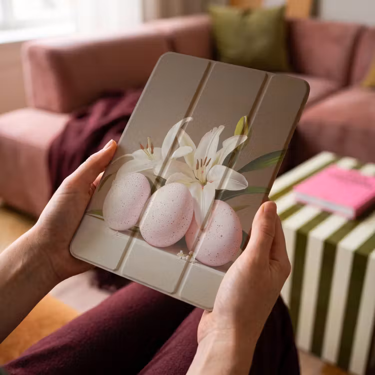 iPad-Hülle - Lilien - Eier - Ostern — 4