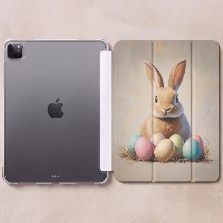 iPad-Hülle - Osterhase - Pastell - Eier — 6