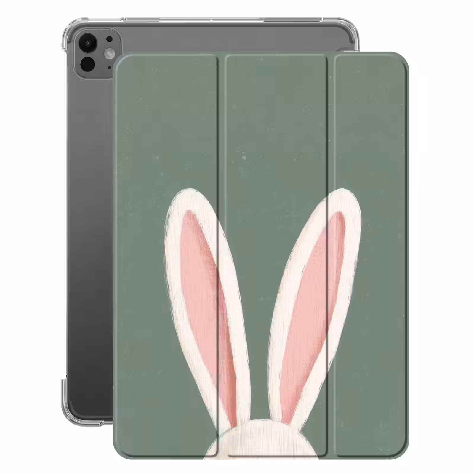 iPad-Hülle - Hasen - Ohren - Rosa — 1