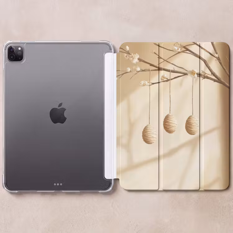 iPad-Hülle - Beige - Osterkuchen - Eier — 6