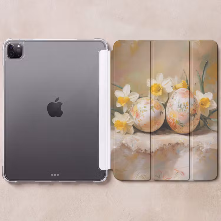 iPad-Hülle - Blumen - Eier - Bemalt — 6