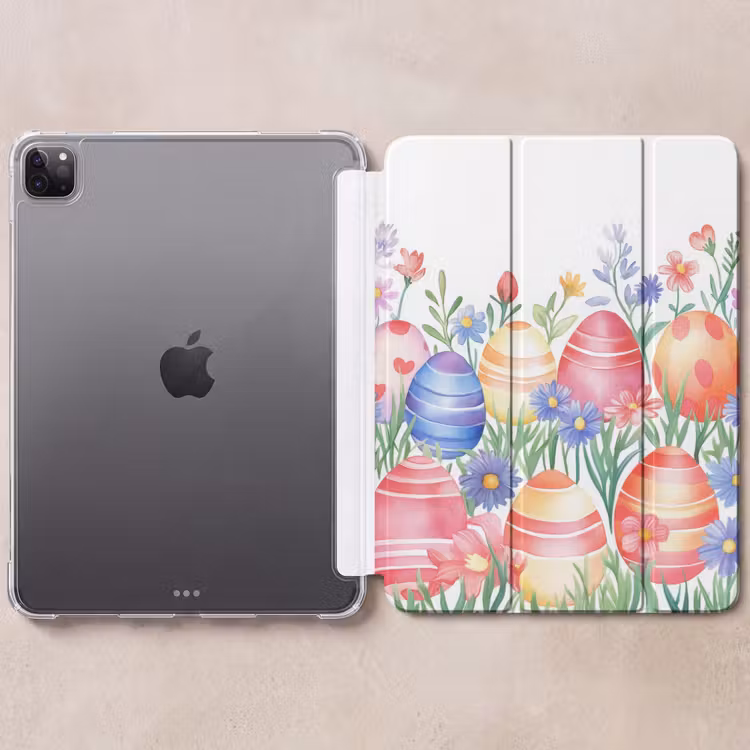 iPad-Hülle - Blumengarten - Bunt - Eier — 6