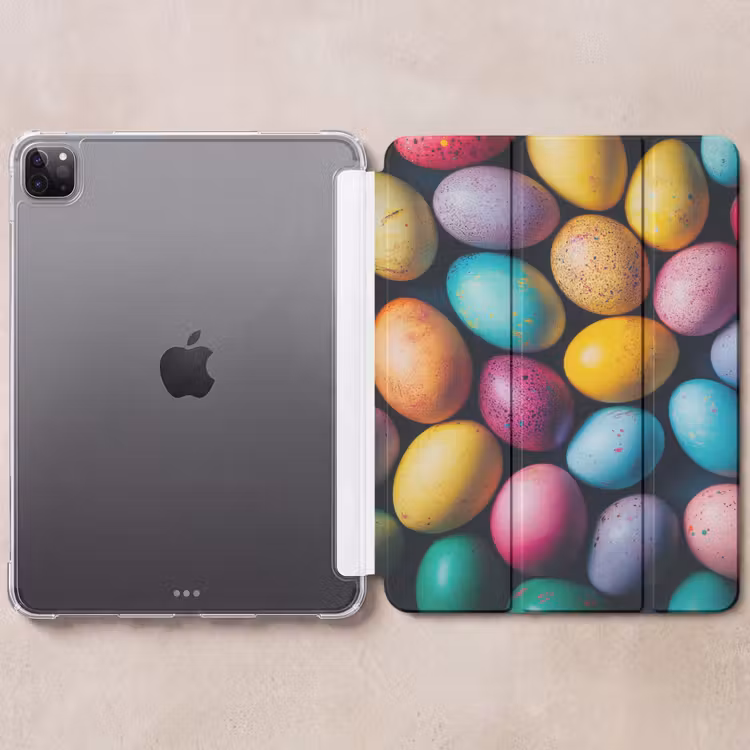 iPad-Hülle - Bunt - Ostereier - Spritzer — 6