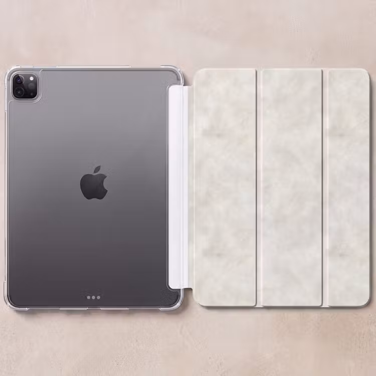 iPad-Hülle - Cremebeige - Marmor - Adern — 6