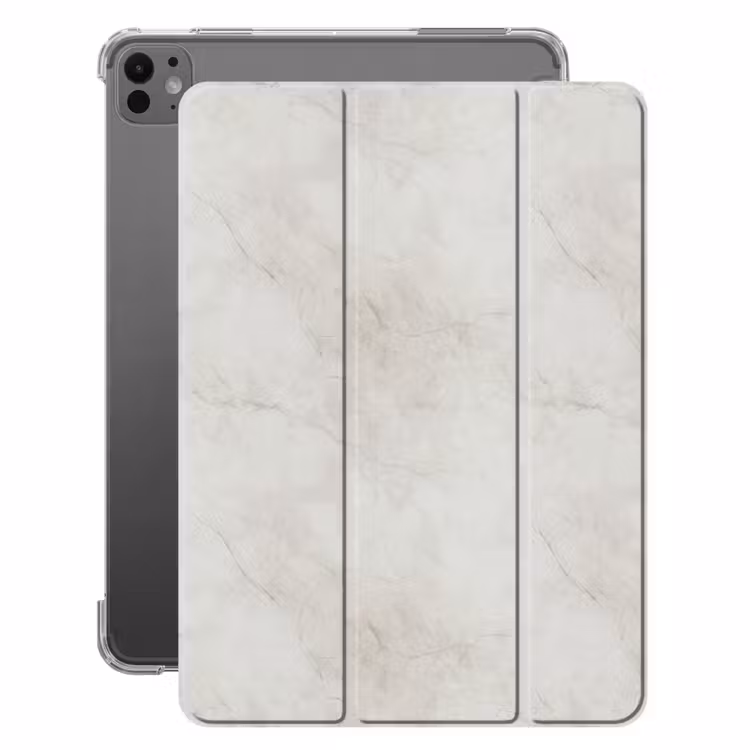iPad-Hülle - Grau - Marmor - Adern — 1