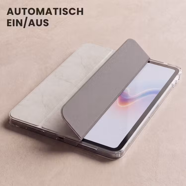 iPad-Hülle - Grau - Marmor - Adern — 5