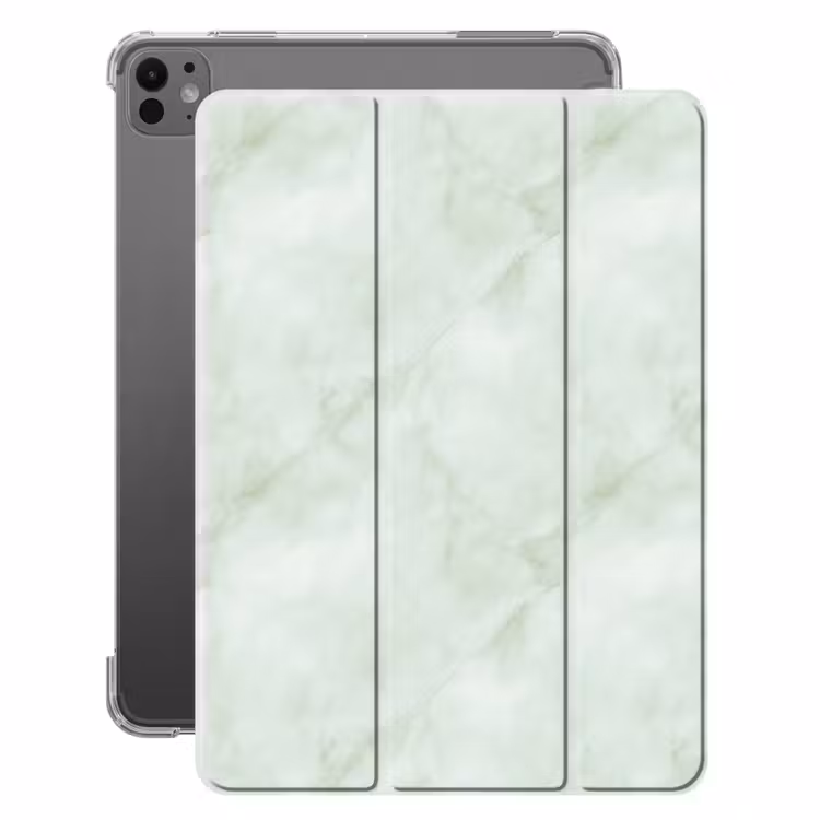 iPad-Hülle - Grün - Marmor - Fließende Adern — 1