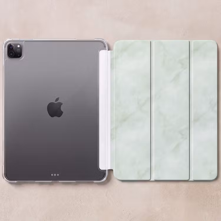 iPad-Hülle - Grün - Marmor - Fließende Adern — 6