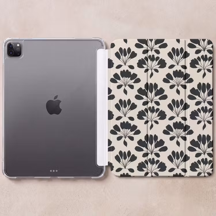 iPad-Hülle - Abstrakt - Muster - Schwarz — 6