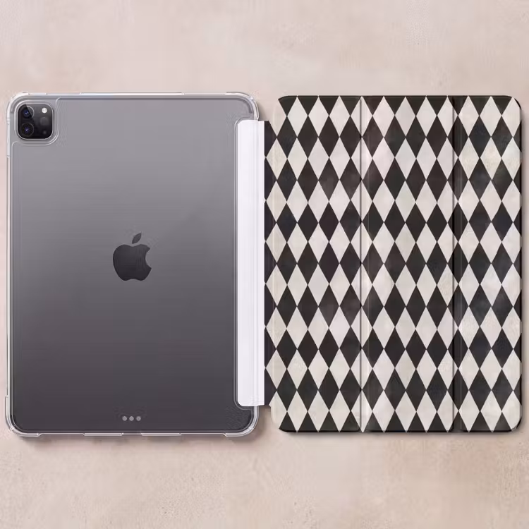 iPad-Hülle - Klassisch - Muster - Schwarz — 6