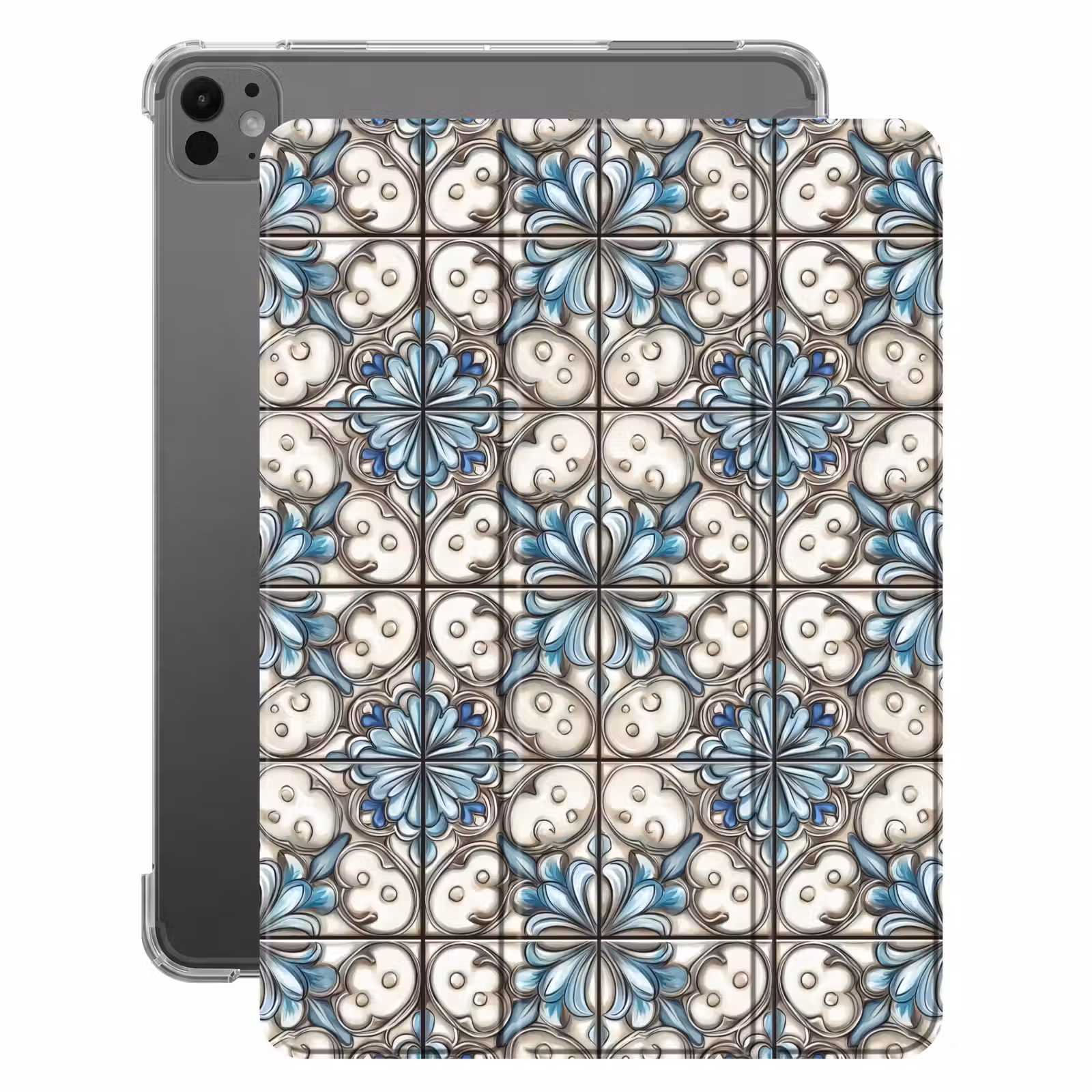 iPad-Hülle - Barock - Fliese - Bunt — 1