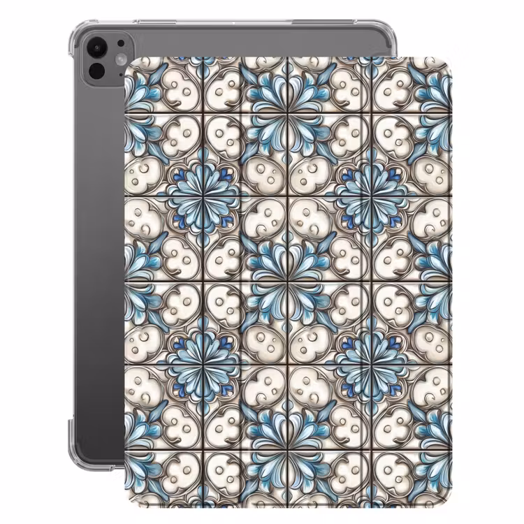 iPad-Hülle - Barock - Fliese - Bunt — 1