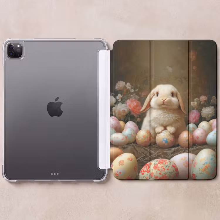 iPad-Hülle - Kaninchen - Ostereier - Stilleben — 6