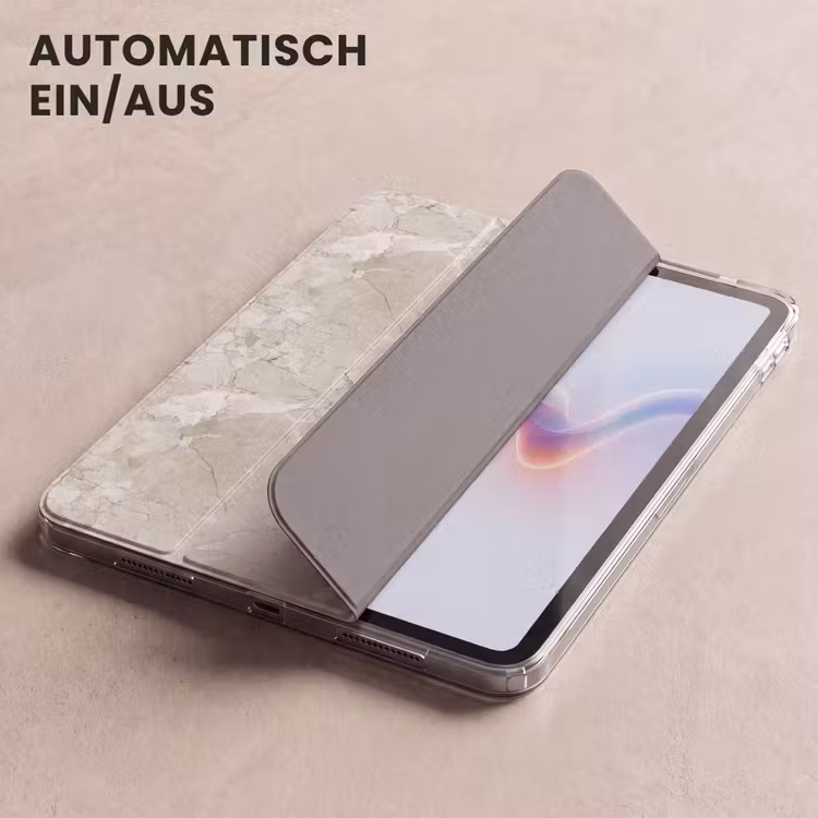 iPad-Hülle - Marmor - Grau - Adern — 5