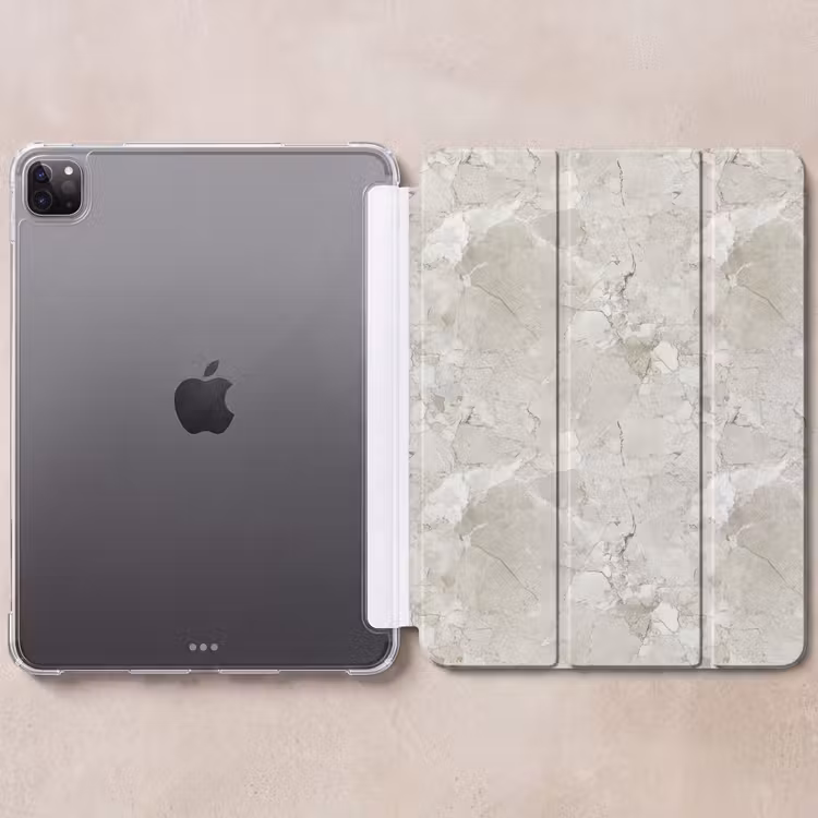 iPad-Hülle - Marmor - Grau - Adern — 6
