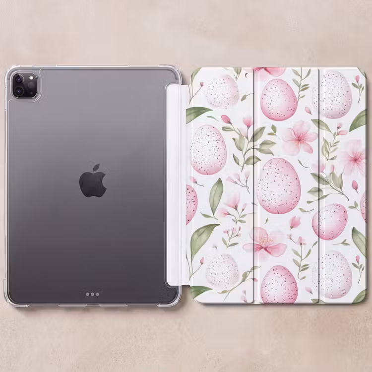 iPad-Hülle - Muster - Eier - Rosa - Ostern — 6