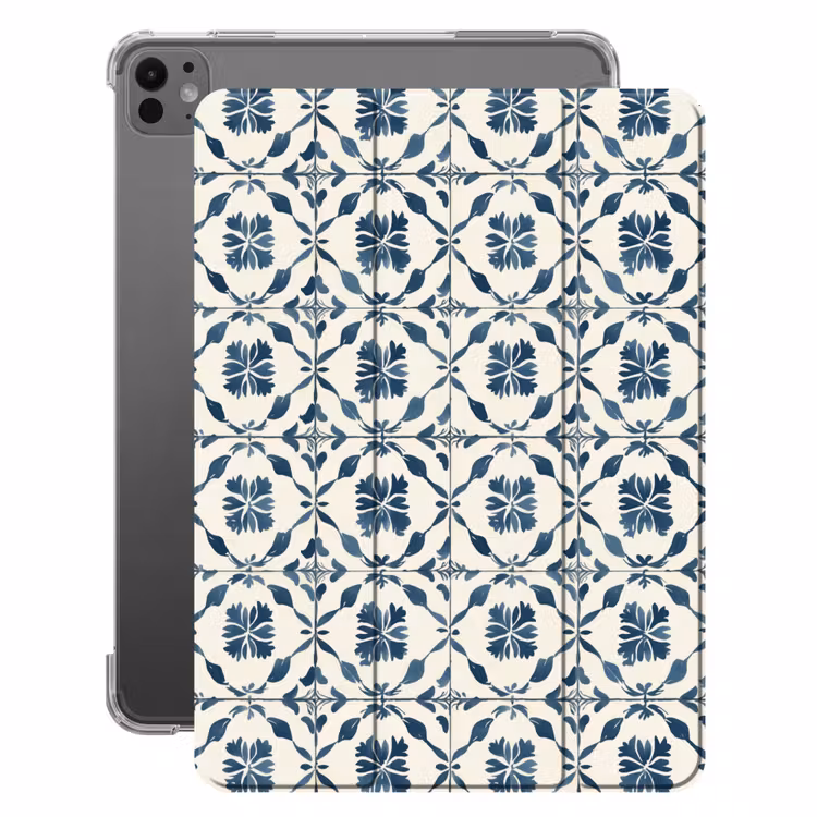iPad-Hülle - Grafik - Kachel - Blau — 1