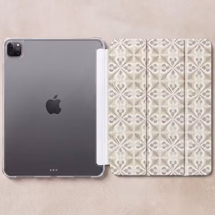 iPad-Hülle - Fliese - Motiv - Beige — 6