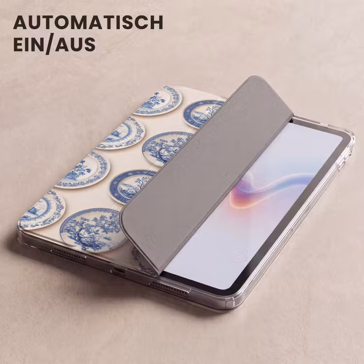 iPad-Hülle - Schilder - Bäume - Pflanzen - Blau — 5
